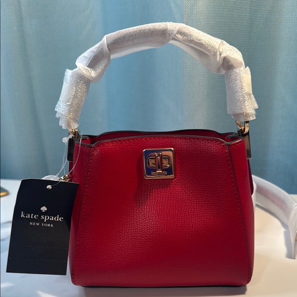 kate spade Handbags - Kate Spade Cherry Red Two-Way  Mini Bag NWT
